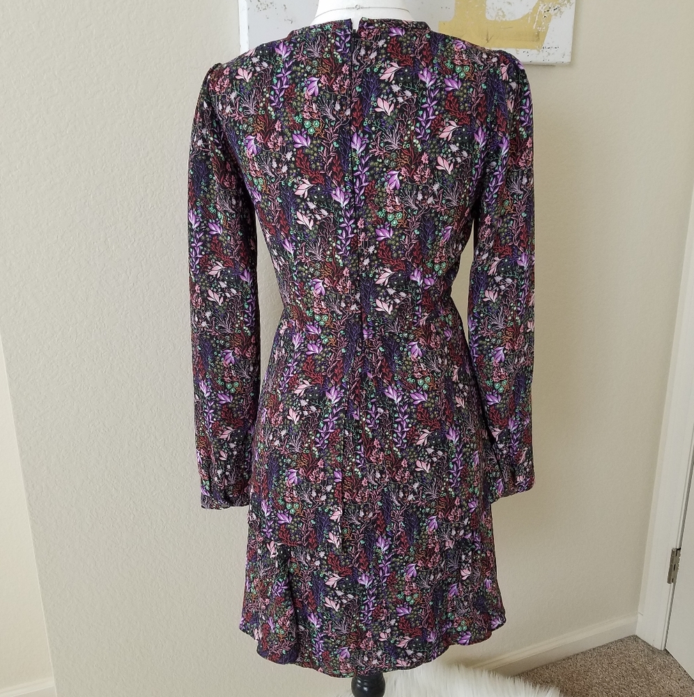 Philosophy Keyhole Floral Ruffle Dress Size XS - Picture 5 of 12